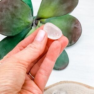 Clear Quartz Crystal Polished Stone - 1 Per Order